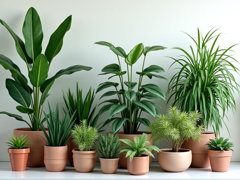 Curated rare houseplants collection
